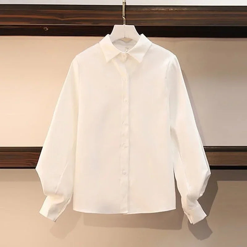 Set Spring and Autumn Suit Women Fashion Shirt and Dress - Vusy Kawaii Shop