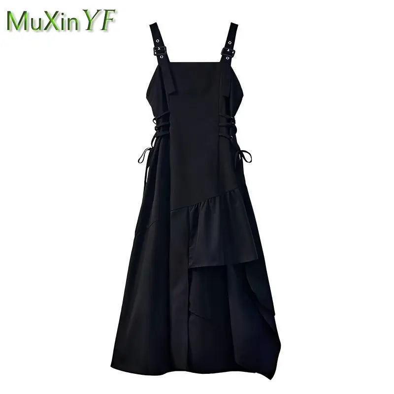 Women Spring-Summer Fashion Plaid Shirt and Irregular Dress - Vusy Kawaii Shop