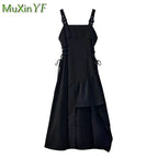 Women Spring-Summer Fashion Plaid Shirt and Irregular Dress - Vusy Kawaii Shop