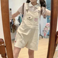 Harajuku Sweet Star Strap Shorts Summer New Jumpsuit