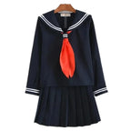 Himiko Toga navy sailor uniform with red scarf, front view