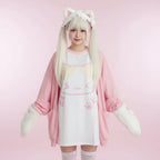 Japanese Grunge T-Shirt Aesthetics Harajuku Anime Cartoon - Vusy Kawaii Shop