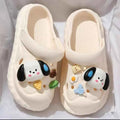 Hole Shoes Thick-Soled Non-Slip Cartoon DIY Garden Shoes