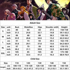 Shinobu Kocho Demon Slayer cosplay adult and child size chart