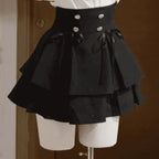 Women's Sweet Y2K Bow Blouse & Mini Skirt Set
