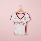Short Sleeve Tee Summer Clothes Slim Top Coquette Lace See - Vusy Kawaii Shop