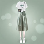 Fresh Summer Petite High-End Feel Dress Set Slimming - Vusy Kawaii Shop