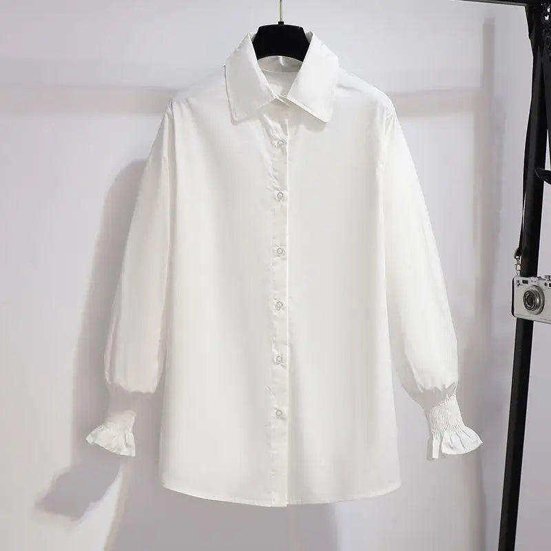 Brown preppy knit vest with white shirt and pleated skirt, product photo 9