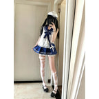 Preppy Style Sailor Uniform Sets Women Outfits Sailor Neck - Vusy Kawaii Shop