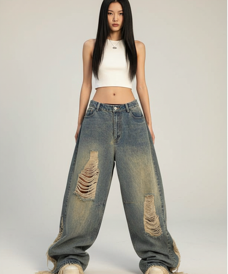 Baggy Ripped Modelo