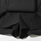 Black Split Mini Skirt for Women