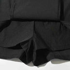Black Split Mini Skirt for Women