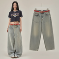 High Waist Blue Jeans for Women