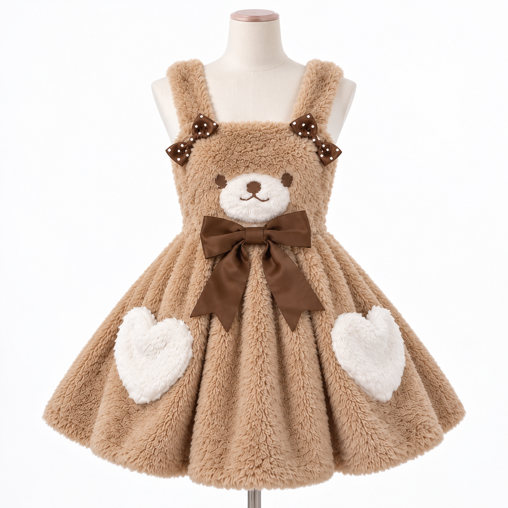Women's Sweet Lolita Off-Shoulder Spaghetti-Strap Mini Dress