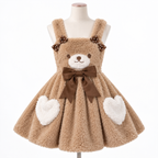 Women's Sweet Lolita Off-Shoulder Spaghetti-Strap Mini Dress