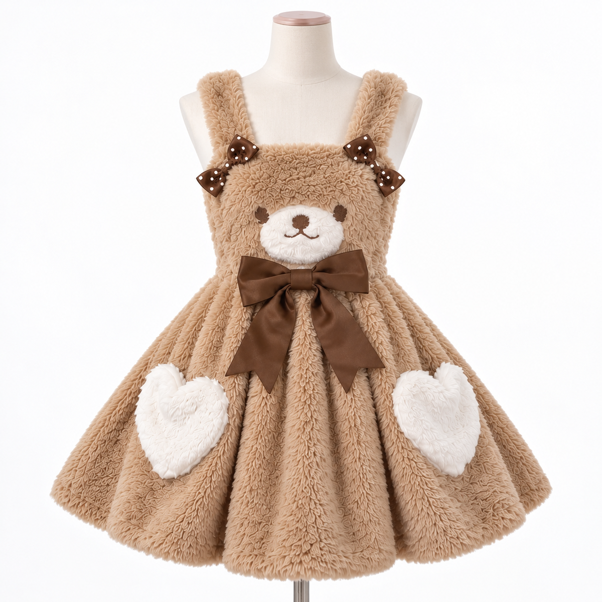 Women's Sweet Lolita Off-Shoulder Spaghetti-Strap Mini Dress