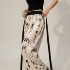Calligraphy Pants - Detalle
