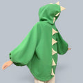Cartoon Dinosaur Japanese Hoodie for Women