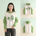 Cute Cartoon Dinosaur Sweatshirt Unisex