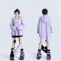 Cute Hooded Rabbit Cardigan for Women