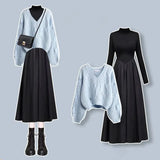 
Ein blaues Set