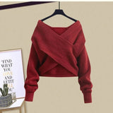 
Nur B Roter Pullover