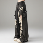 Gothic Jeans - Detalle lace-up