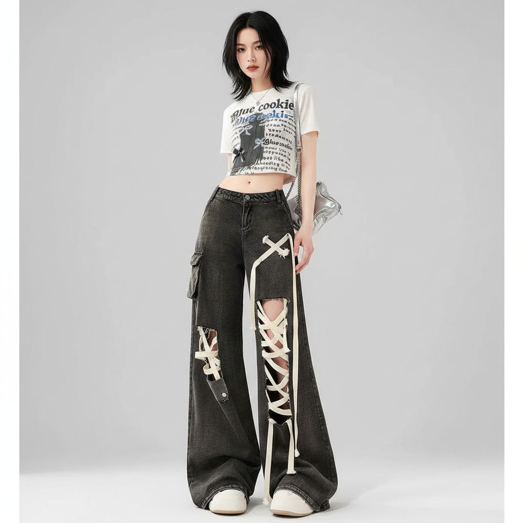 Gothic Jeans - Modelo sola