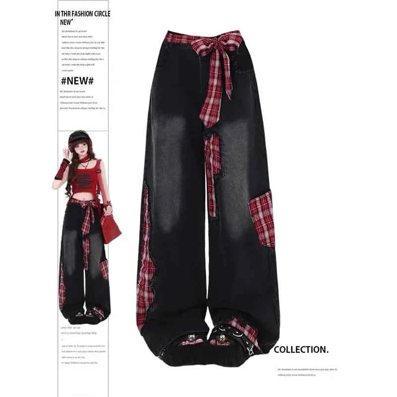 Vusy Kawai Shop Harajuku Baggy Jeans for Women
