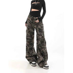 Harajuku Camo Cargo Pants for Street Style