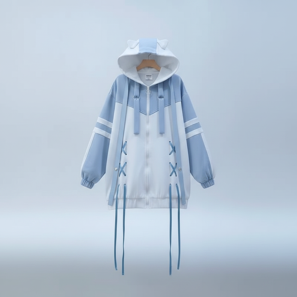Harajuku Style Oversized Hoodie für Damen