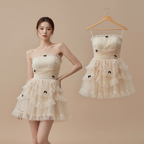 Hero del vestido beige