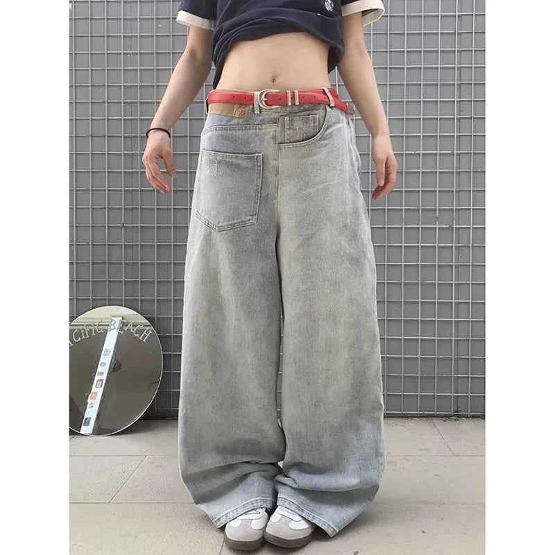 High Waist Blue Jeans for Women