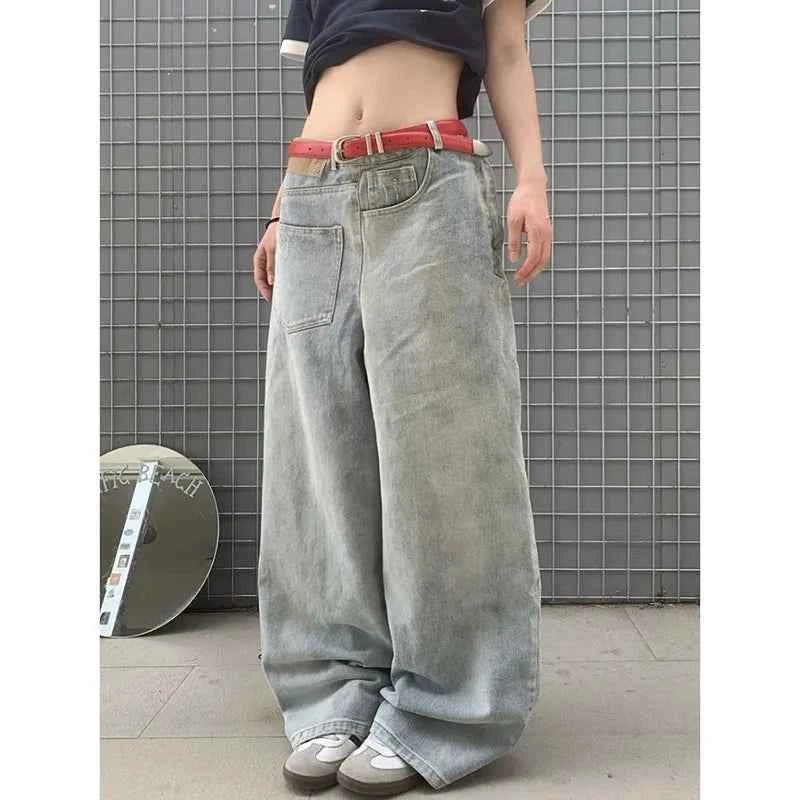 High Waist Blue Jeans for Women
