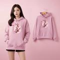 Japanese Flower Graphic Sweatshirt Hoodie