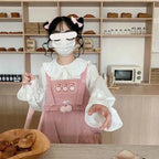 Cute Kawaii Corduroy Overalls