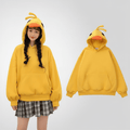 Japanese Kawaii Duck Hoodie for Women Cute