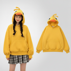 Sweat à capuche japonais Kawaii Canard pour femme mignon