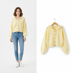 Kawaii Fashion Schmetterling Bestickter Hoodie