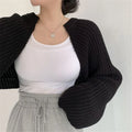 Korean Knitted Short Cardigan