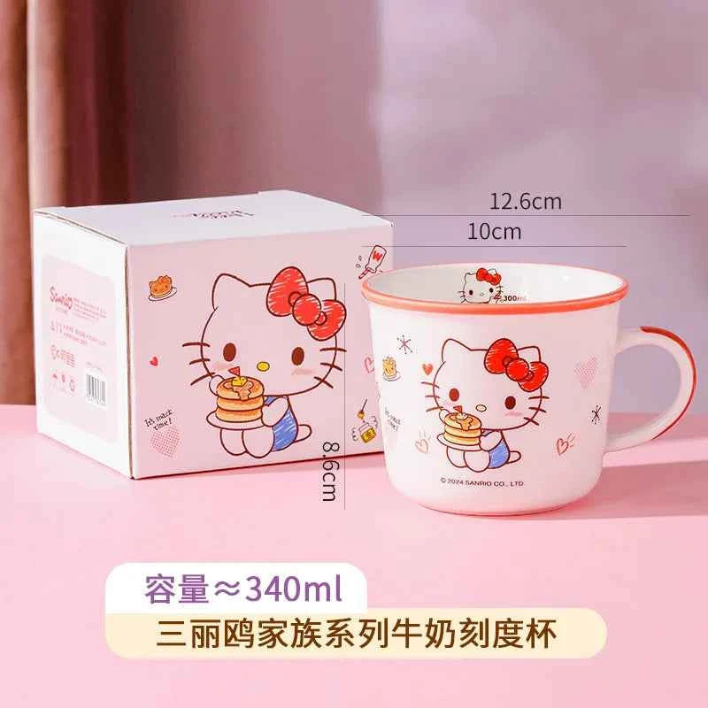 Kuromi Pink Ceramic Mug - Cute and Stylish Drinkware Design