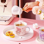 Kuromi Pink Ceramic Mug - Cute and Stylish Drinkware Design