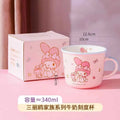 Kuromi Pink Ceramic Mug Cute and Drinkware Design