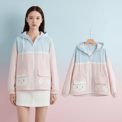 Manteau bleu clair