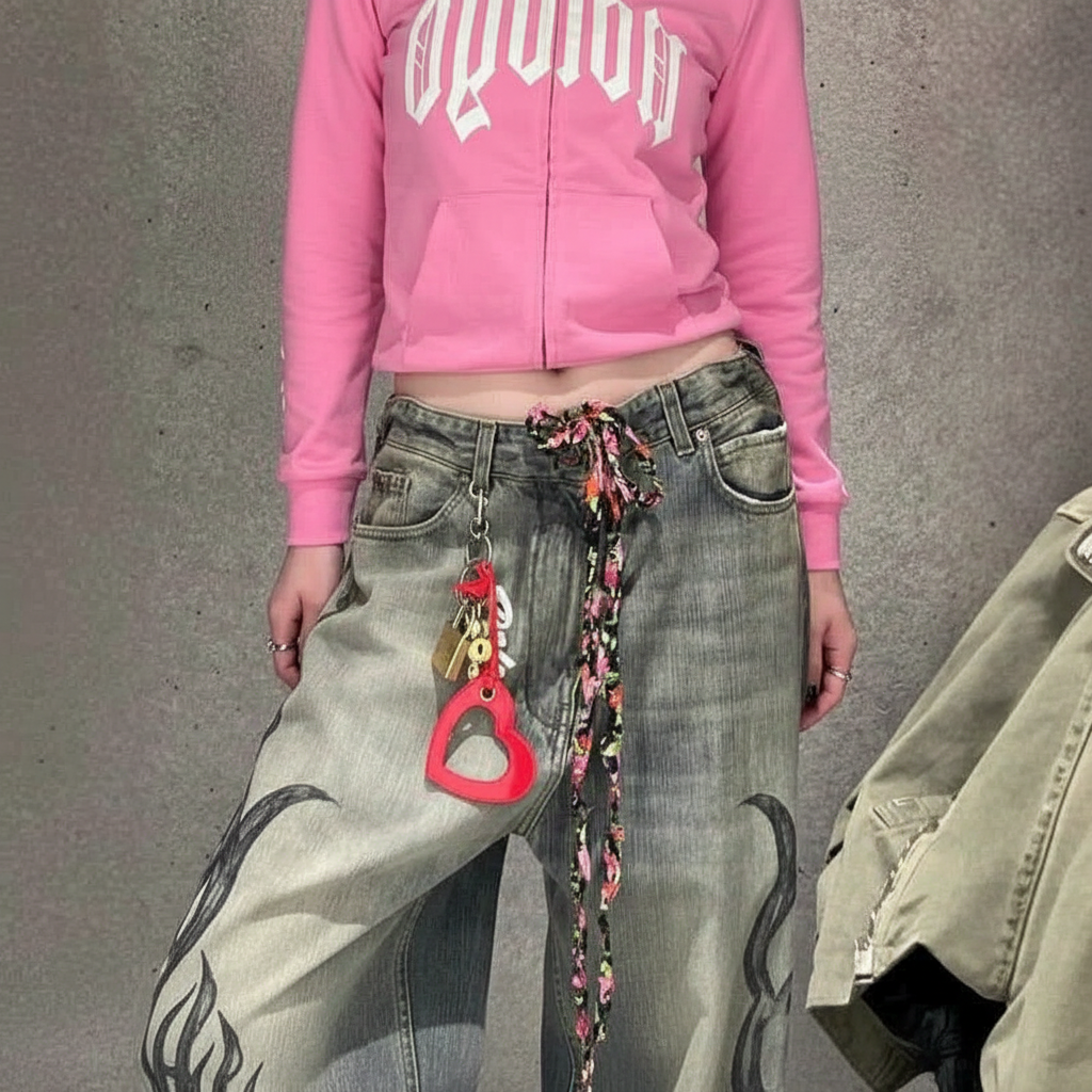 Tattoo Jeans - Detalle cintura rehecha