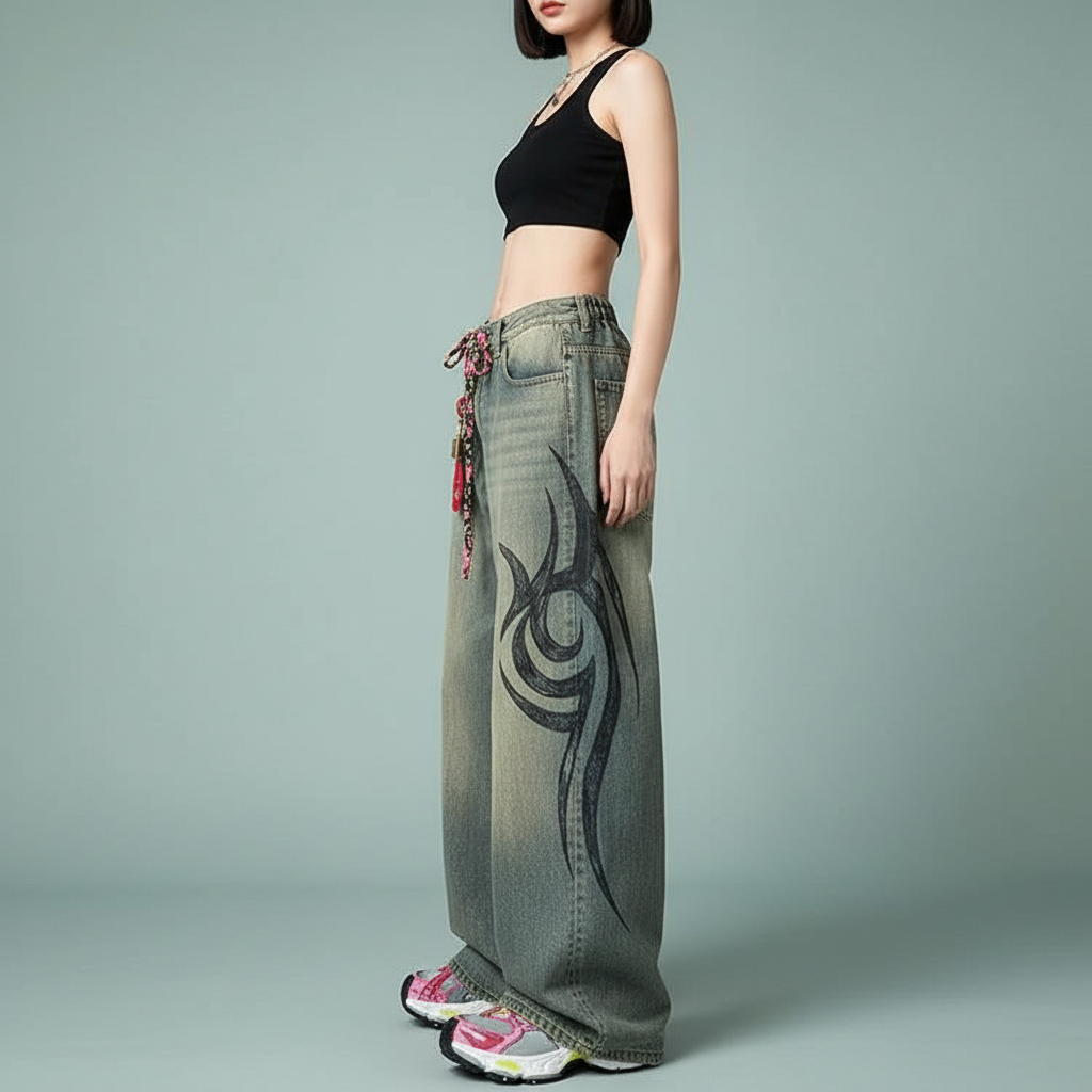 Tattoo Jeans - Lateral