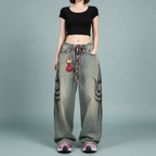 Tattoo Jeans - Modelo sola