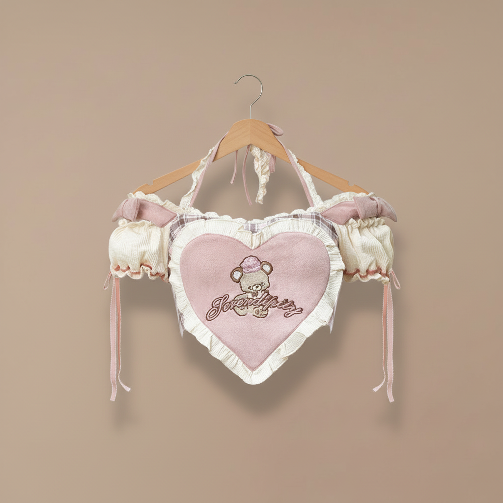 Top Kawaii Lolita en un gancho