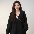 V-neck Pullover Sweater for Women
