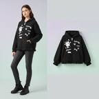Cartoon Katze Strickpullover für Damen